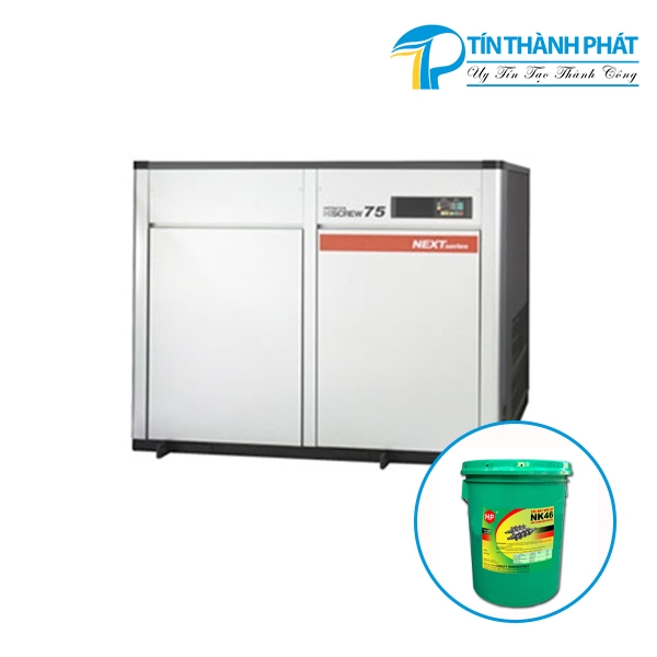 Nhớt máy nén khí HITACHI 75kw 