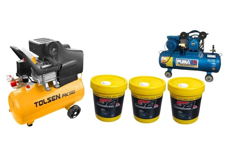 Dung tích nhớt máy nén khí bao nhiêu là đủ?