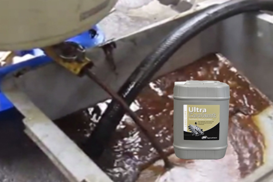 Hướng dẫn xả nhớt và súc rửa hệ thống máy nén khí đúng kỹ thuật