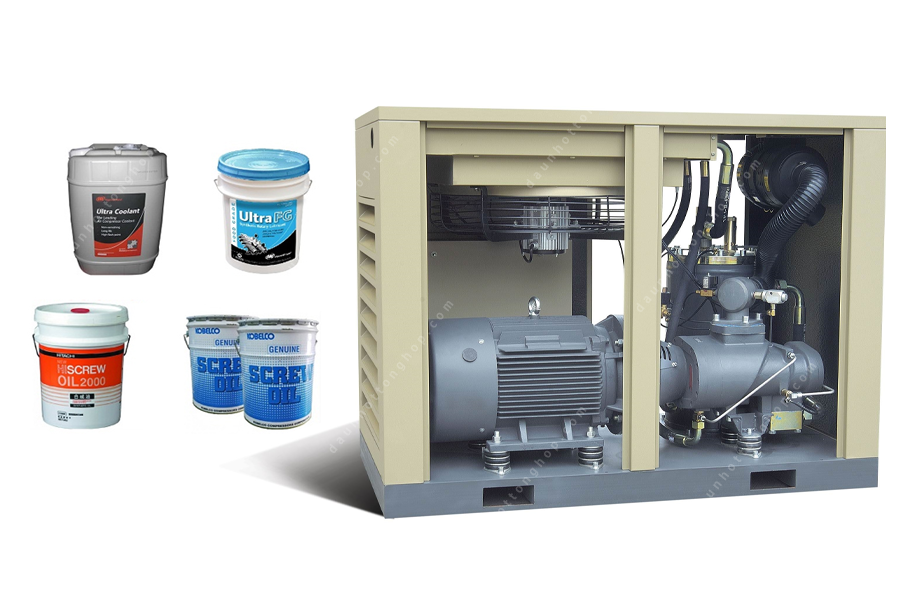 Nên chọn loại nhớt nào cho máy nén khí trục vít?