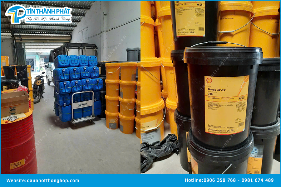 Báo giá nhớt thủy lực tại Bình Dương