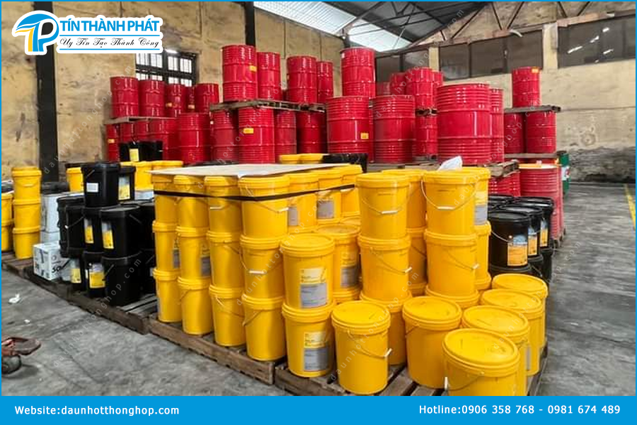 Các dòng nhớt máy nén khí Shell phổ biến hiện nay