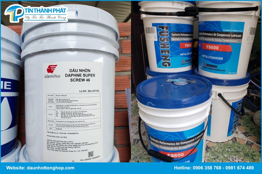 Các loại dầu nhớt phường Chánh Phú Hòa