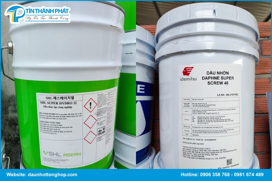 Các loại dầu nhớt phường Tây Thạnh