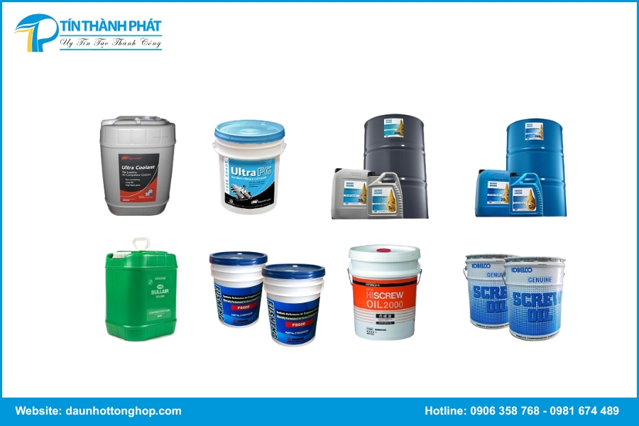 Các loại dầu nhớt Tiền Giang