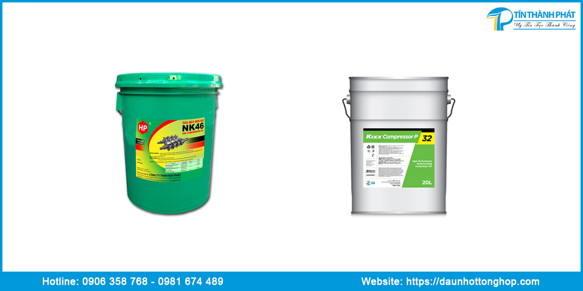 Các loại nhớt máy nén khí Kaishan