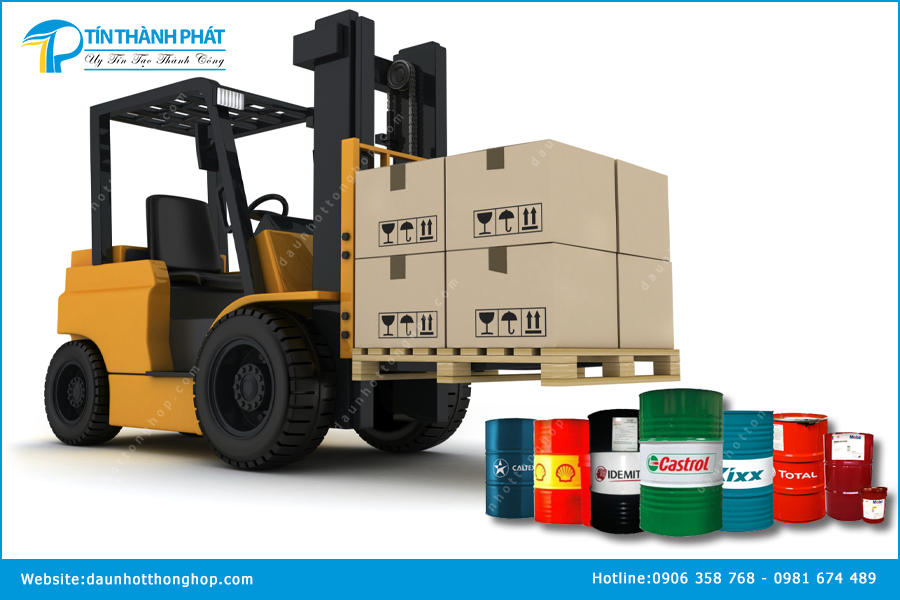 Các loại nhớt thủy lực thông dụng cho xe nâng hiện nay