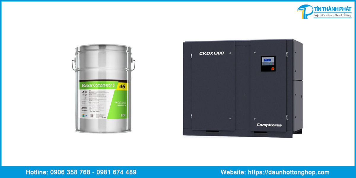 Nhớt máy nén khí Compkorea