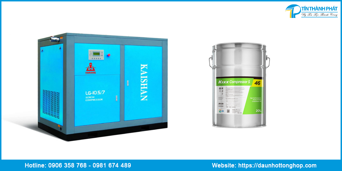Công dụng nhớt máy nén khí Kaishan