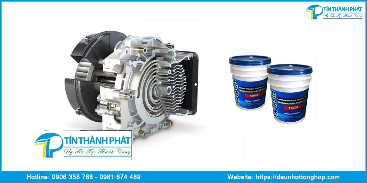Công dụng nhớt máy nén khí chiller