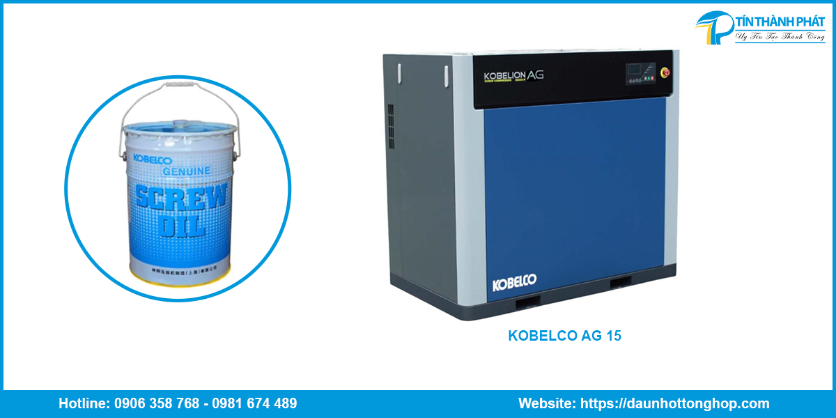 cung cấp nhớt máy nén khí KOBELCO AG 15