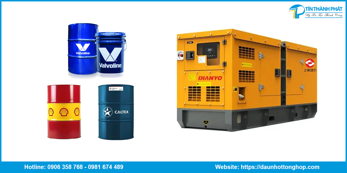 cung cấp nhớt máy phát điện China