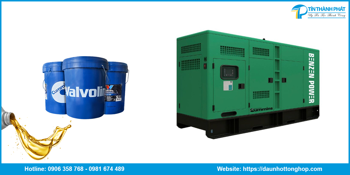 cung cấp nhớt máy phát điện Cummins