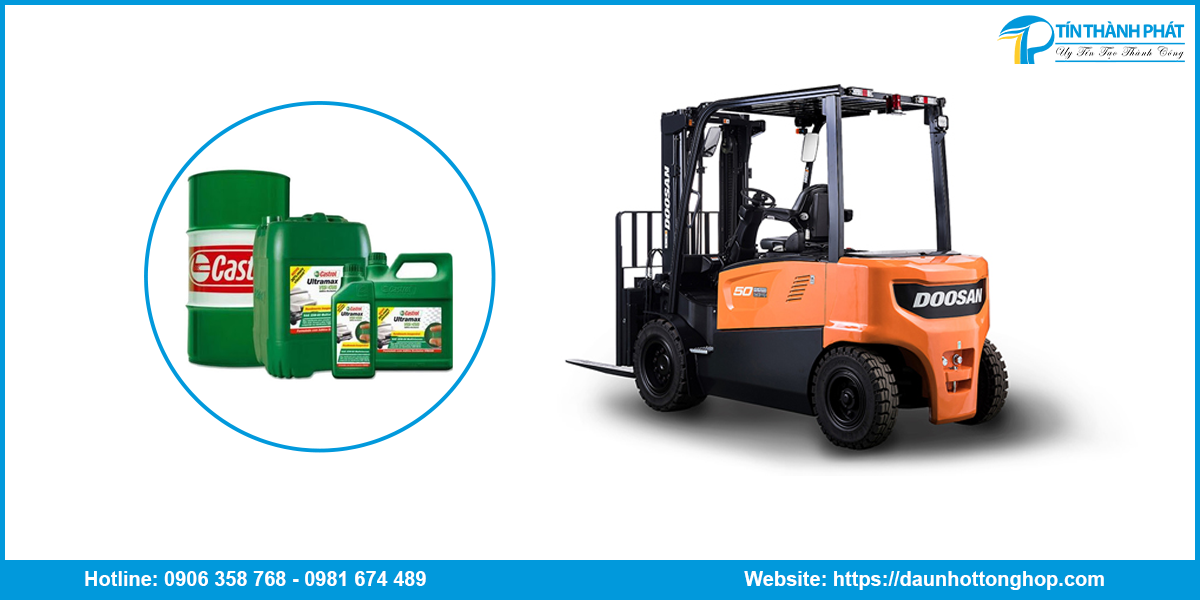 cung cấp nhớt xe nâng Doosan