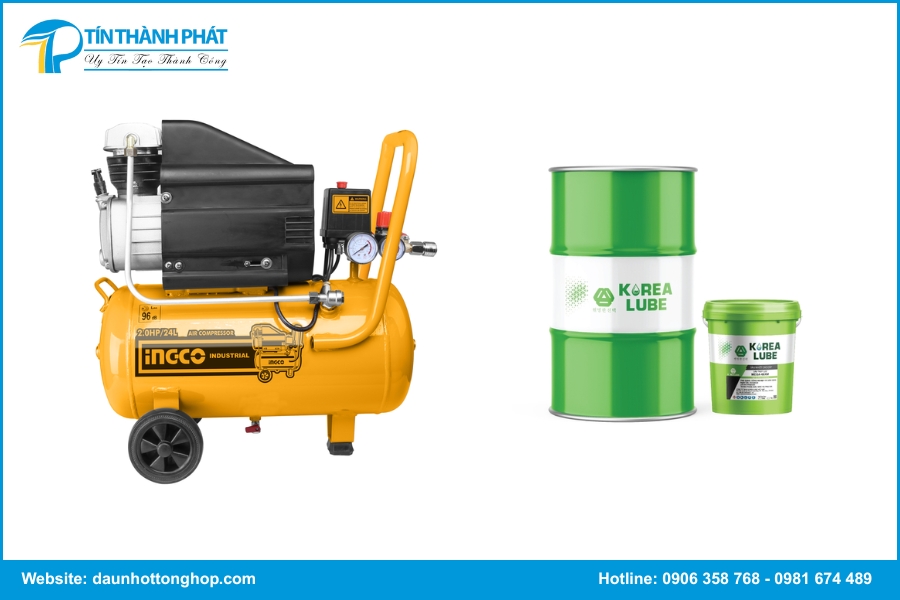 Địa chỉ cung cấp nhớt máy nén khí chất lượng và tư vấn kỹ thuật