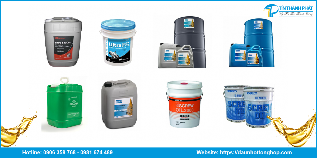 Địa chỉ cung cấp nhớt máy nén khí Kingpower 50 HP