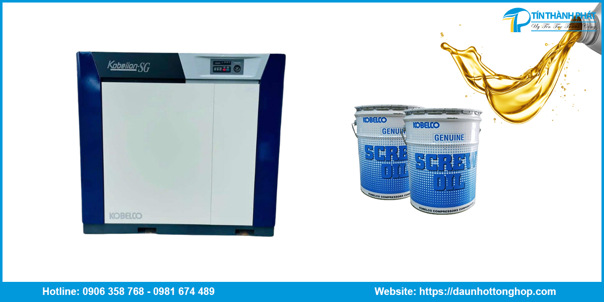 cung cấp nhớt máy nén khí KOBELCO SG 50 HP