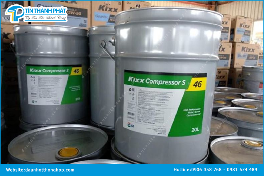 Giá nhớt máy nén khí Hàn Quốc tại Tp.HCM 