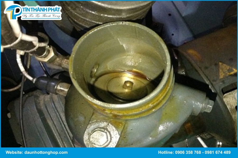 Hậu quả khi tiếp tục sử dụng nhớt nhiễm nước