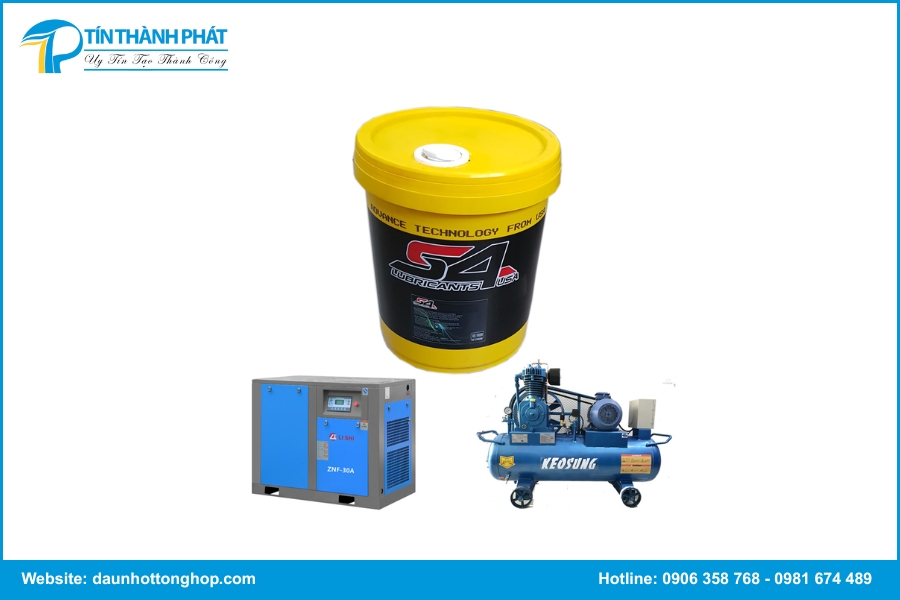 Hỗ trợ tách nước và lọc bụi trong hệ thống khí nén