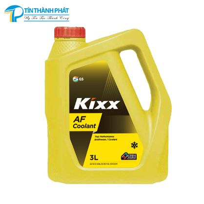 Kixx AF Coolant - Nước làm mát cao cấp gốc Ethylene Glycol, bảo vệ động cơ hiệu quả