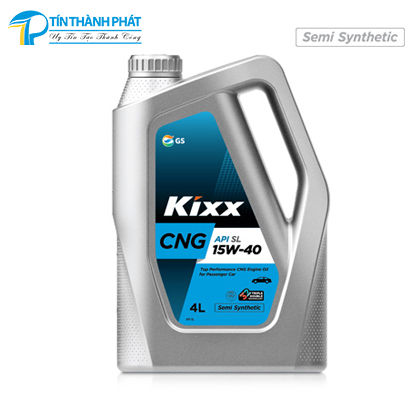Kixx CNG chính hãng - Dầu động cơ chuyên dụng cho xe sử dụng khí nén CNG