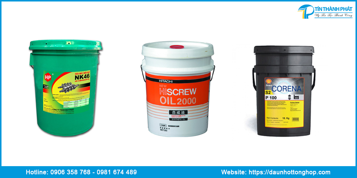 nhớt máy nén khí HITACHI 55kw