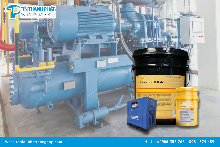 Lợi ích khi sử dụng nhớt máy nén khí Shell chính hãng