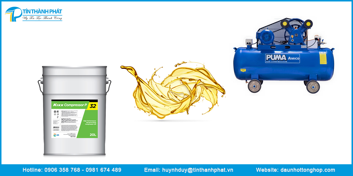 Lưu ý về nhớt máy nén khí