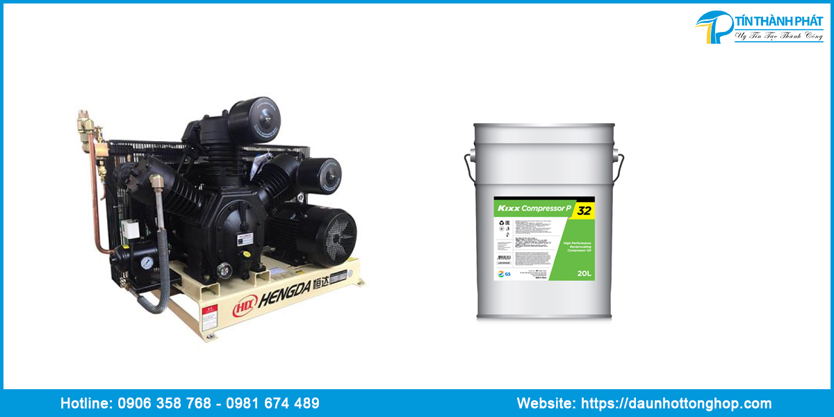 Lưu ý nhớt máy nén khí cao áp Hengda