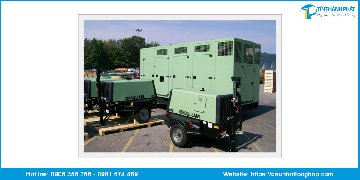Lưu ý về nhớt máy nén khí Sullair
