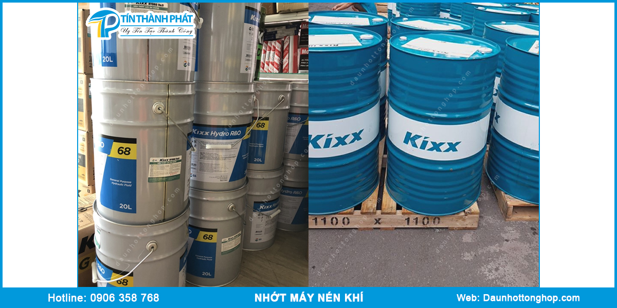 Lưu ý về nhớt máy nén khí