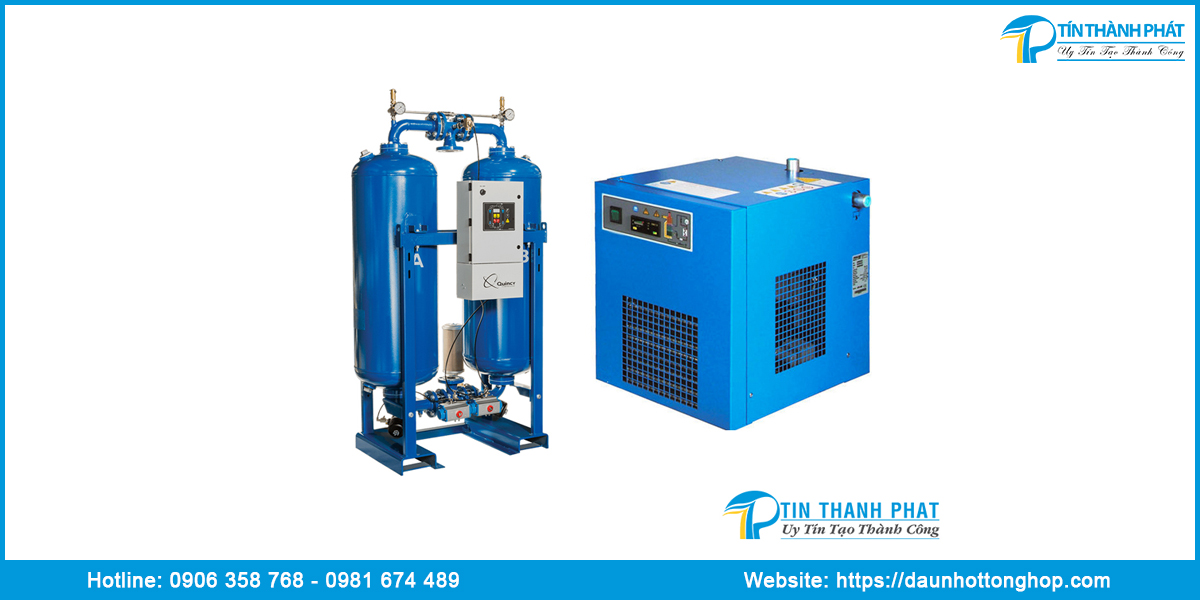 Lưu ý về nhớt máy sấy khí