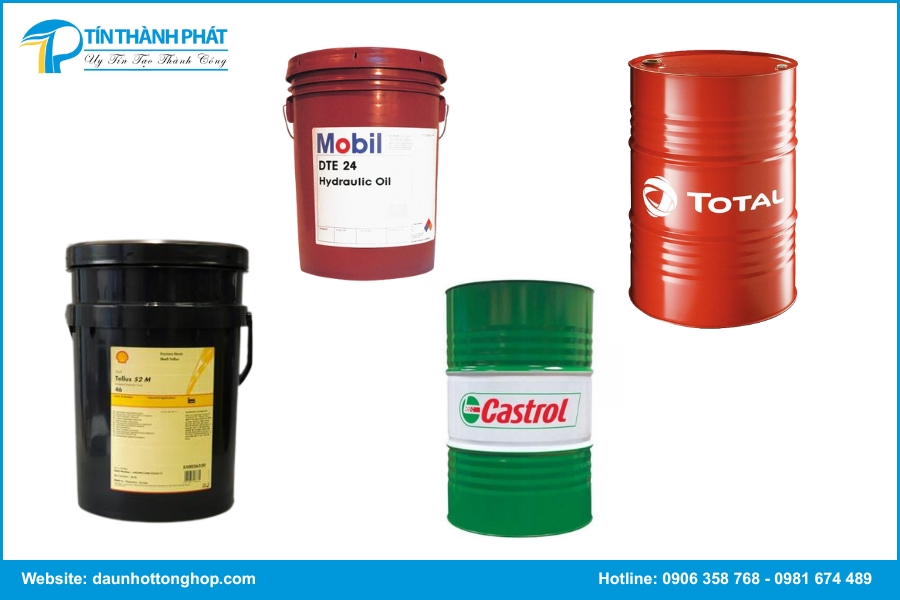 Một số loại dầu thủy lực đạt chuẩn ISO VG được tin dùng