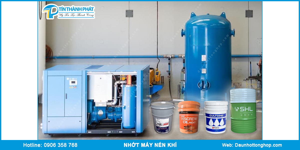 Nhớt máy nén khí là gì?