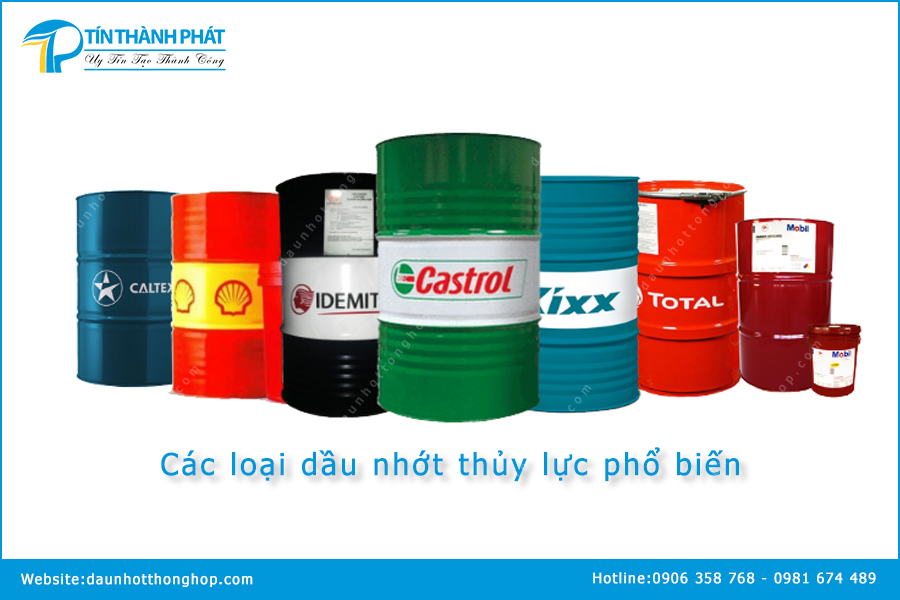  Nhớt thủy lực tại Tp.HCM có những loại nào