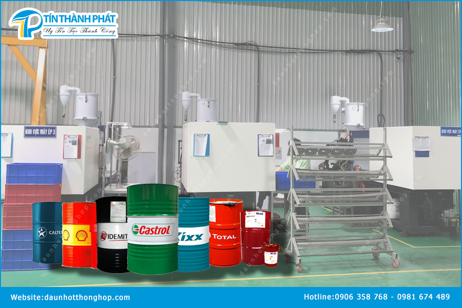 Nhu cầu sử dụng nhớt máy ép nhựa tại Tp.HCM