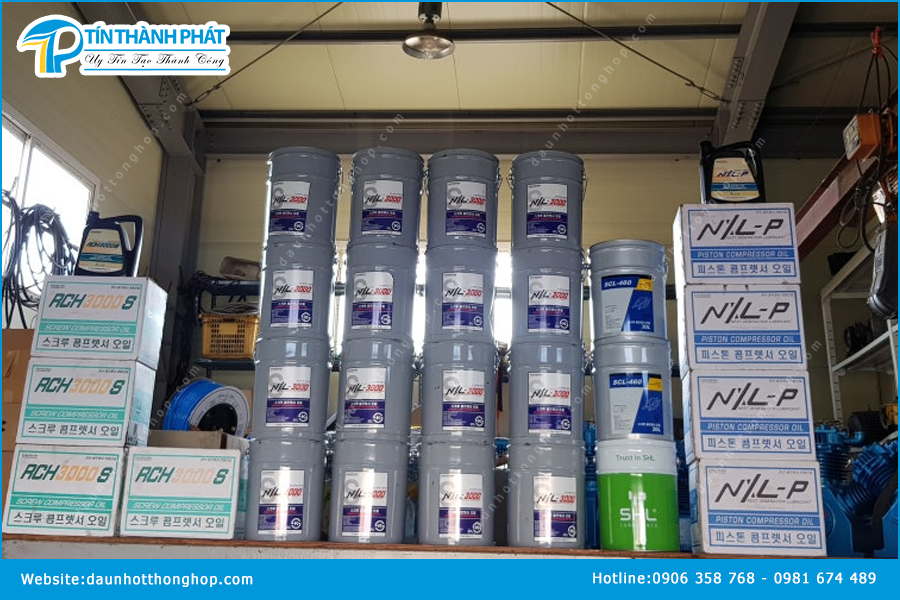 Những lưu ý khi chọn mua nhớt máy nén khí Hàn Quốc tại Tp.HCM