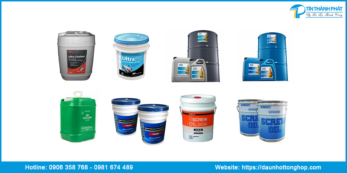 Phân loại nhớt máy sấy khí