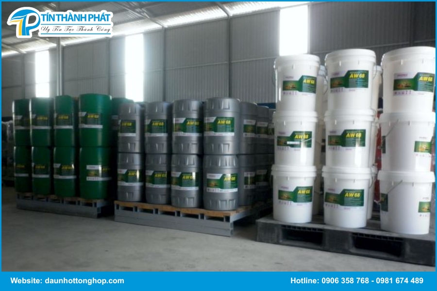 Sự khác nhau giữa nhớt thủy lực AW và loại thông thường