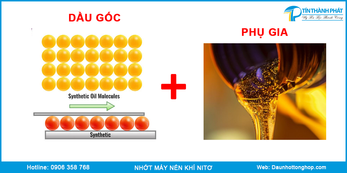 Thành phần nhớt máy nén khí ni tơ