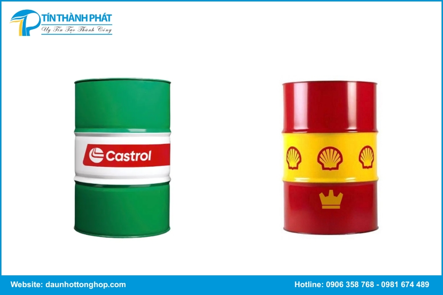 Tín Thành Phát - Địa chỉ cung cấp dầu máy nén khí Castrol và Shell chính hãng