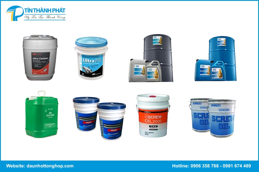 Tín Thành Phát - Nhà cung cấp dầu máy nén khí piston chất lượng, chính hãng