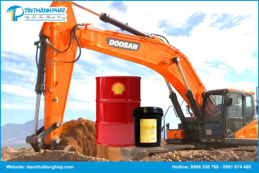Ứng dụng thực tế của nhớt thủy lực Shell